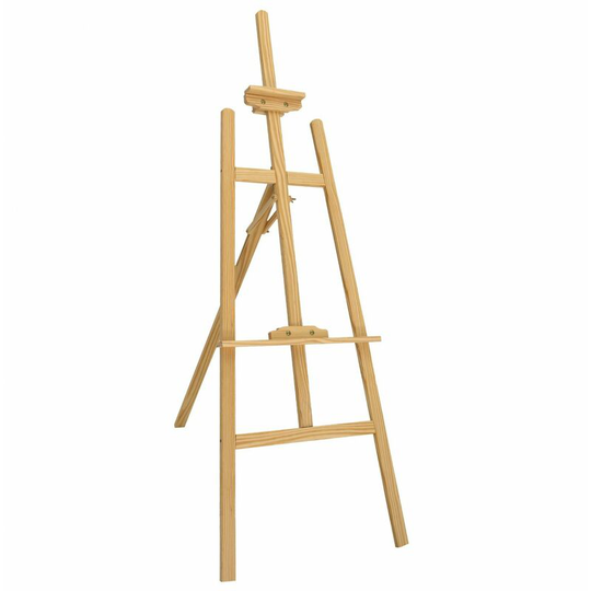 5ft 1500mm Wooden Pine Tripod Studio Canvas Easel Art Stand - Oypla