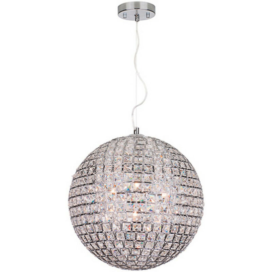 Linea Verdace Lighting - Linea Verdace Times Spherical Pendant Ceiling Light Chrome