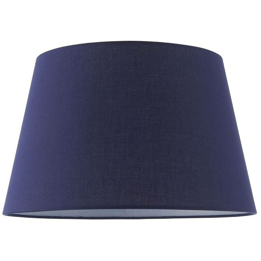 Endon Directory Lighting - Endon Evie - 1 Light Shade Light Navy Cotton, E27
