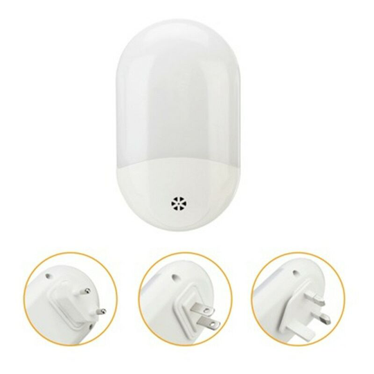 Aougo - Night Light [2-Pack], Plug and Play Automatic Wall-Mounted led Night Light with Twilight Sensor, Kids Night Light for Kids Bedroom, Living