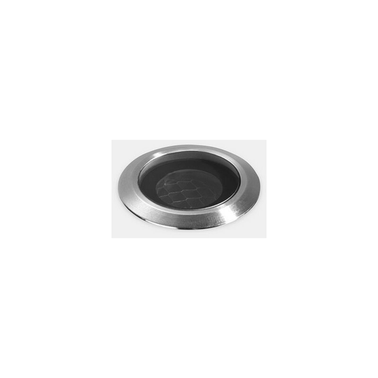 LEDS C4 Ios Asymmetrical ø77mm Outdoor LED Recessed Ground Light Large Polished IP65/IP67 5.8W 3000K