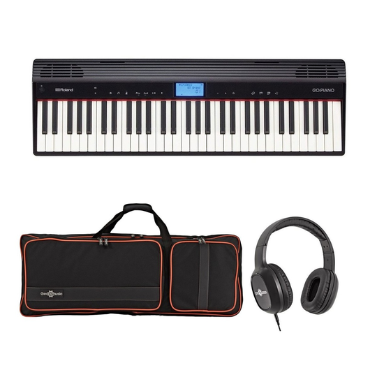 Roland Go:Piano 61 Key Digital Piano Pack Black
