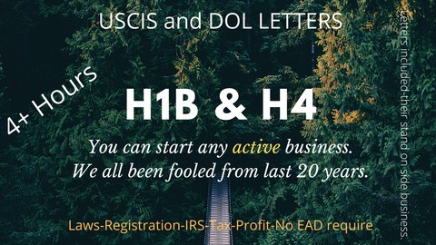 How to start a business on H1b/H4 visa?