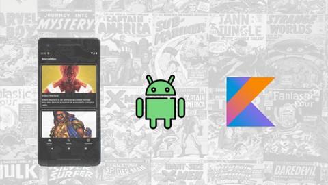 Marvel App - Kotlin - MVVM - Hilt e muito mais.