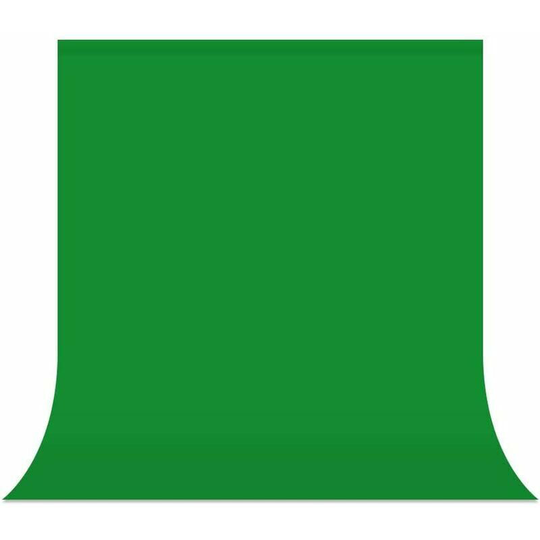 Green Backdrop 2x3m Green Screen Studio Backdrop Chromakey Green Polyester Backdrop Roll Up Foldable Portable Green Screen for Video Gaming Streaming