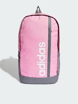 adidas Junior Essentials Linear Backpack - Light Pink, Light Pink