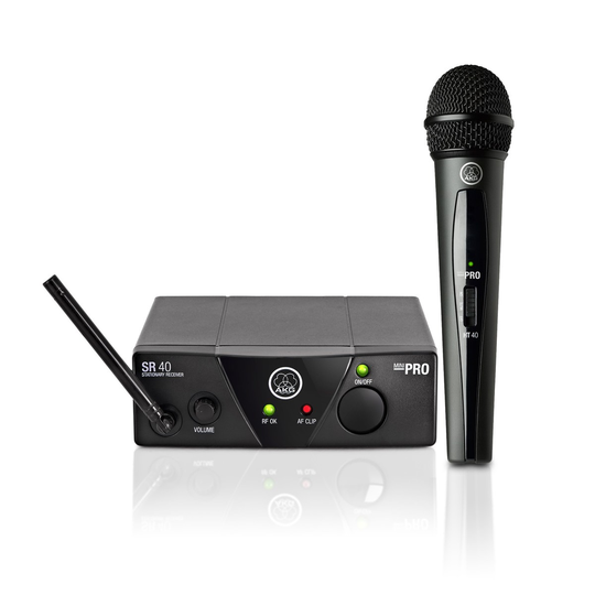 AKG WMS40 Mini Wireless Vocal Microphone Set ISM 2