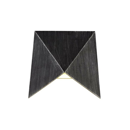 Wall Down Lamp, 1 x 7W led, 3000K, 610lm, IP54, Black, Silver - Luminosa Lighting