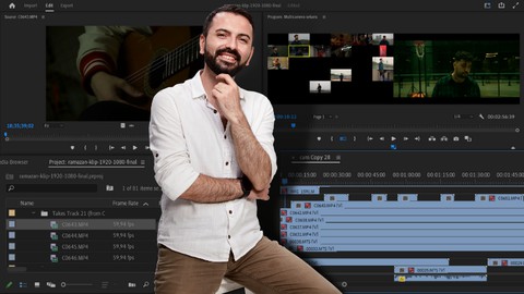 Adobe Premiere Pro CC ile Mzik Klip ekimi ve Editi