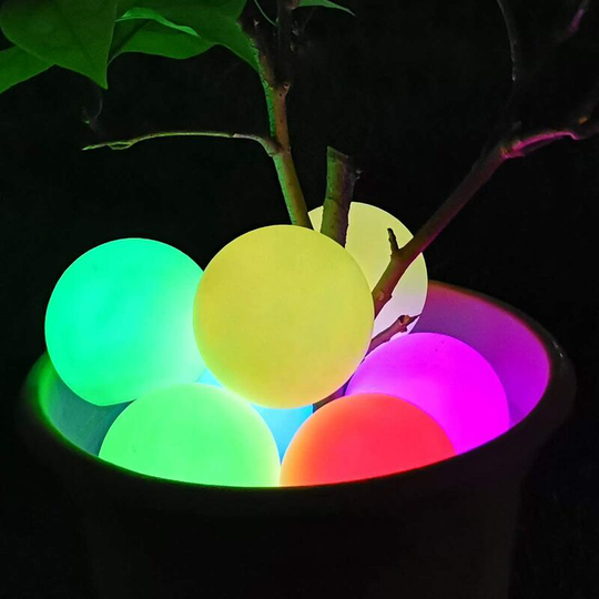 Aougo - led Spa Light, IP68 Waterproof Floating Pool Light, Color Changing Bath Light, Hot Tub Ball Light for Kids Gift,Party,Indoor and Outdoor
