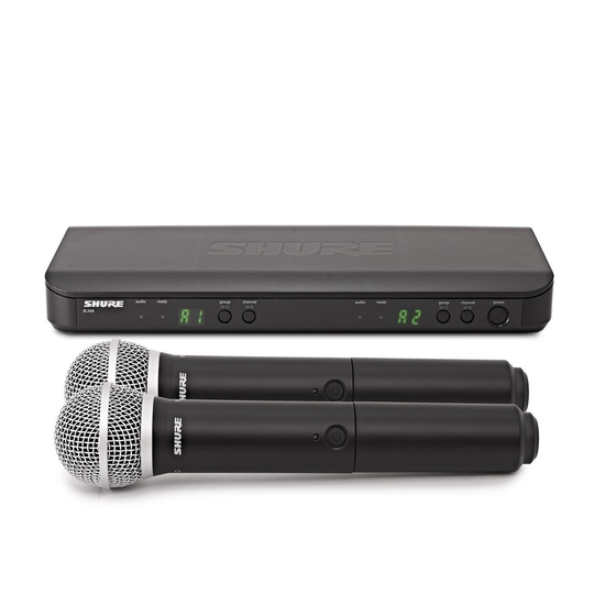 Shure BLX288E/PG58-T11 Dual Handheld Wireless Microphone System