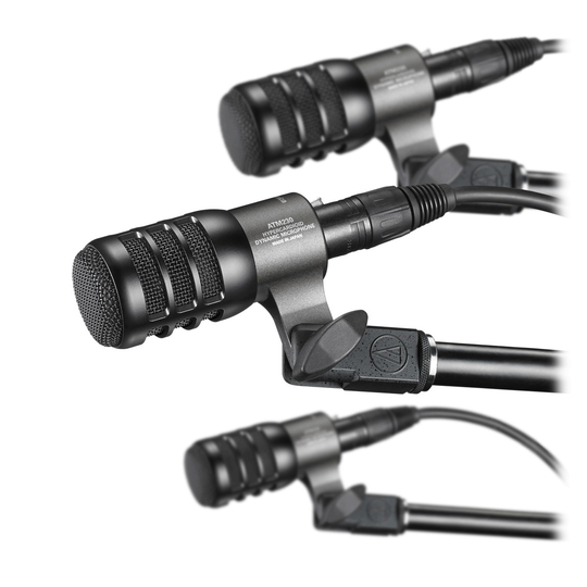 Audio Technica ATM230PK Drum and Percussion Microphone 3 Pack
