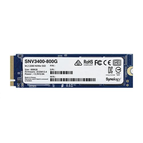 Synology SNV3400-800G internal solid state drive M.2 800 GB PCI Express 3.0 NVMe