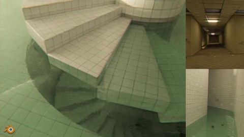 Poolrooms in Blender - step by step - (beginner friendly)