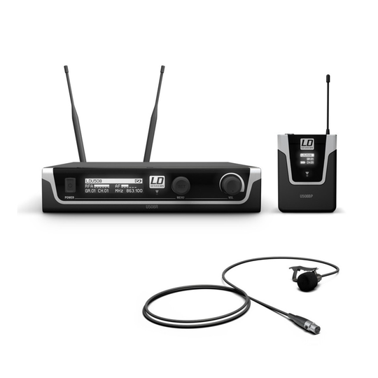 LD Systems U518 Single Lavalier Mic Wireless System