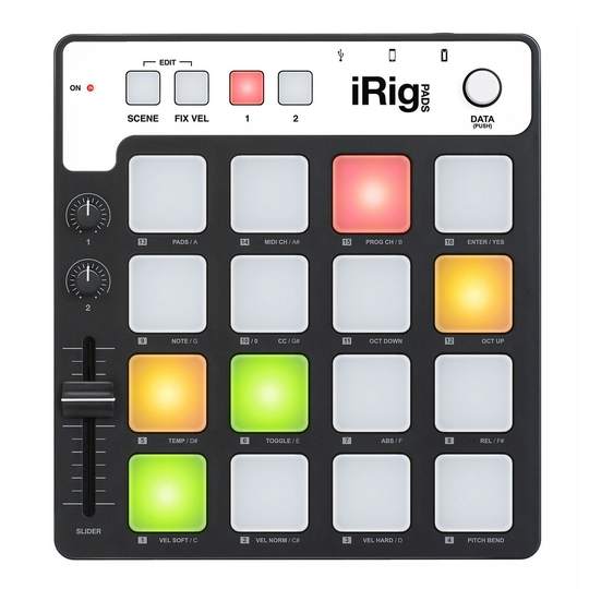 IK Multimedia iRig Pads Pad Controller for iOS