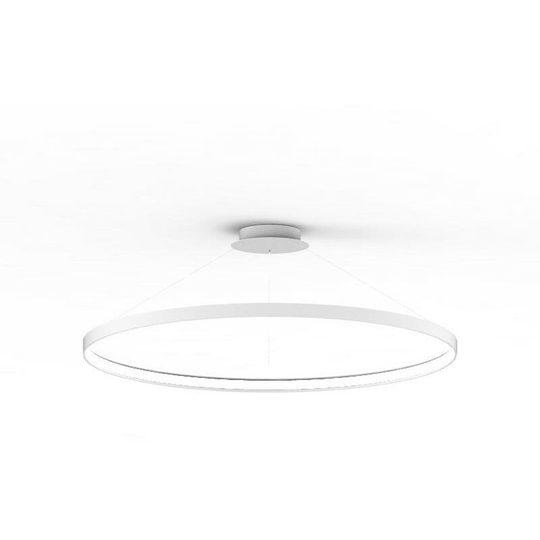 Zumaline Circle Integrated led Pendant Ceiling Light, White, 7820lm, 3000K
