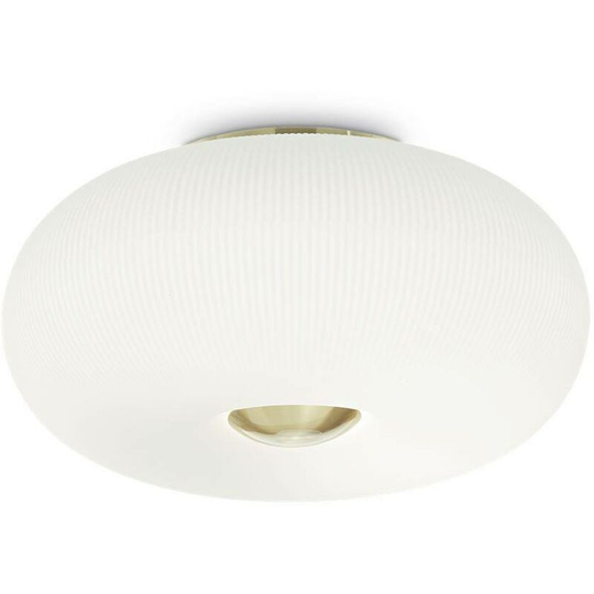 Ideal Lux Arizona - 3 Light Flush Ceiling Light White