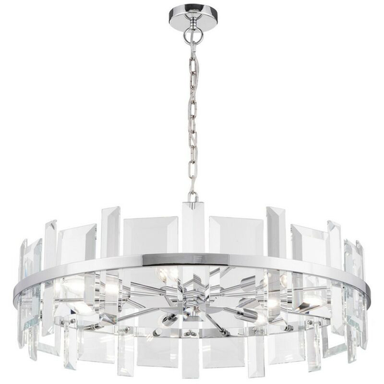 Maytoni Lighting - Cerezo Ceiling Pendant Lamp Chrome, 7 Light, E14
