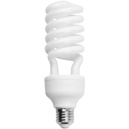 Spiral Fluorescent Light Bulb 45W 5500K Daylight E27 Socket Energy Saving for Studio Photography Video Lighting 220V