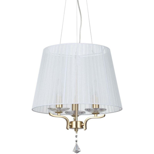 Ideal Lux Pegaso - 3 Light Multi Arm Ceiling Pendant Light Satin Brass