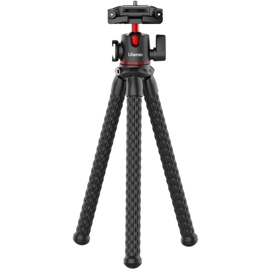 Ulanzi - MT-33 Multifunctional Flexible Mini Octopus Tripod with Cold Shoe Mount 360° Rotatable Panoramic Max. 2KG Load Bearing