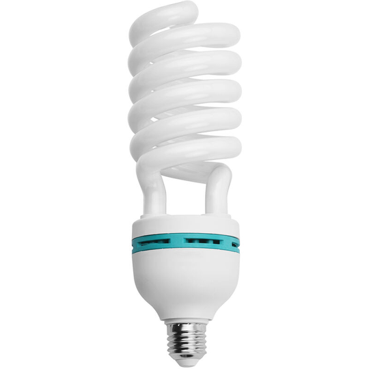 Spiral Fluorescent Light Bulb 135W 5500K Daylight E27 Socket Energy Saving for Studio Photography Video Lighting - 220V
