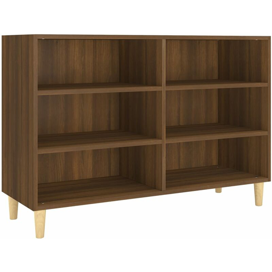 Sideboard Brown Oak 103.5x35x70 cm Engineered Wood Vidaxl Brown
