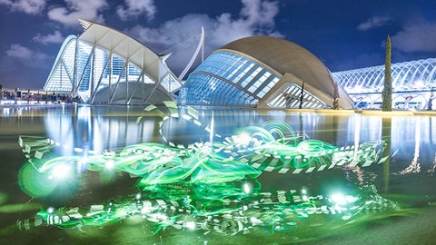 Lightpainting Fotografie mit Lightblades (Lumenman Akademie)