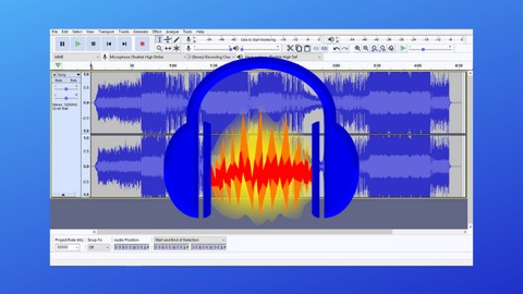 Audio editing with Audacity