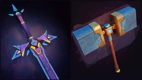 Learn Stylized Game Art Creation: Blender and Painter
