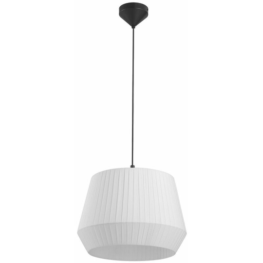 Nordlux Dicte 40cm Cylindrical Pendant Ceiling Light White, E27