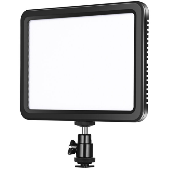 Puluz - PU4116 12W Portable Compact led Panel Light Photography Video Light Bi-Color Temperature 3300K-5600K Dimmable Brightness CRI>95 with Cold