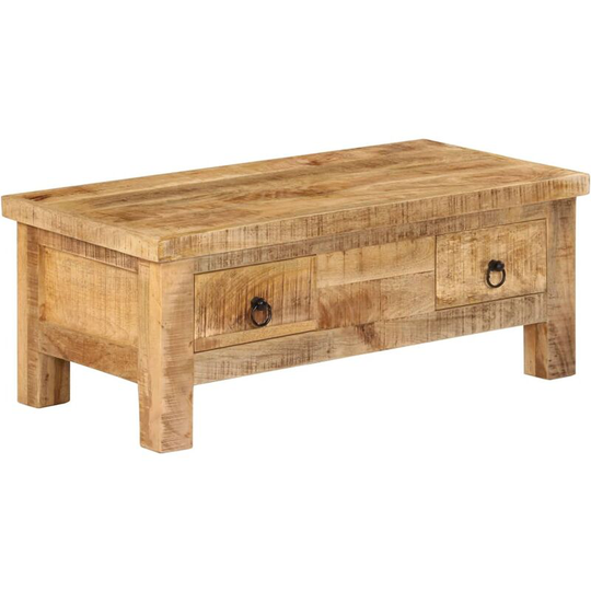Coffee Table 90x45x35 cm Solid Mango Wood VDTD13210 - Topdeal