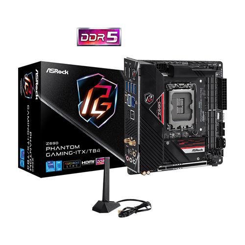 Asrock Z690 Phantom Gaming-ITX/TB4 Intel Z690 LGA 1700 mini ITX