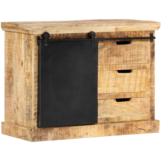 Sideboard 80x30x60 cm Solid Mango Wood - Brown
