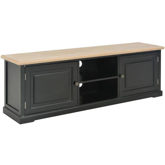 Vidaxl - tv Cabinet Black 120x30x40 cm Wood Black