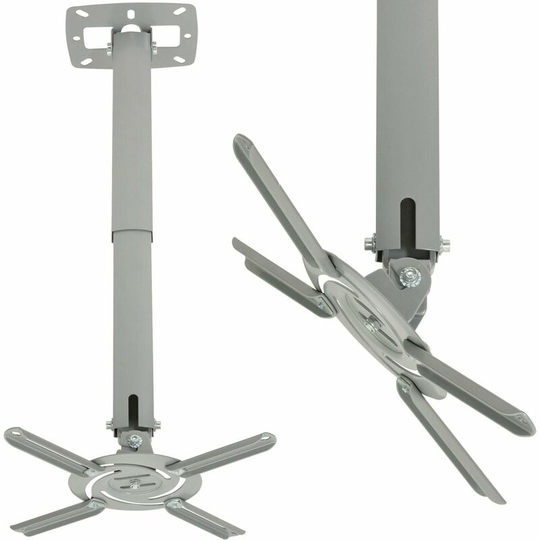Universal Ceiling tv & Projector Bracket Home Cinema Mount Slim Full Tilt Stand