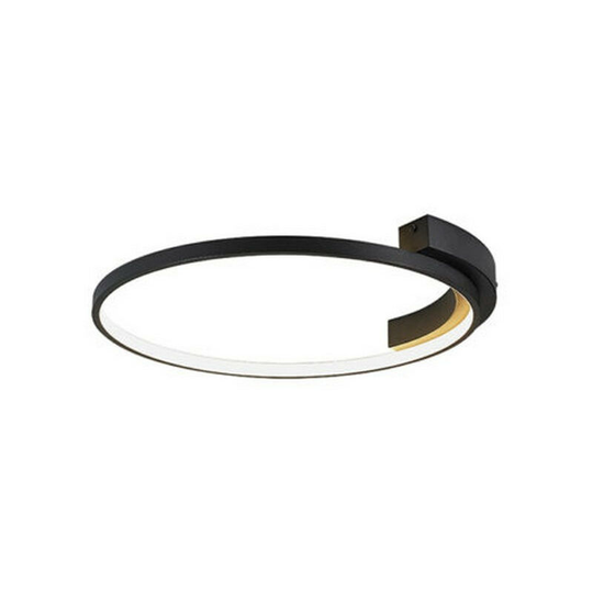Larissa Kavala LED Ceiling Light 31W Aluminum, Silicon, Sandy Black 3000K