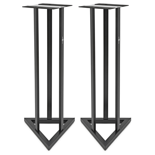 Fixed Height Studio Monitor Speaker Stands Pair
