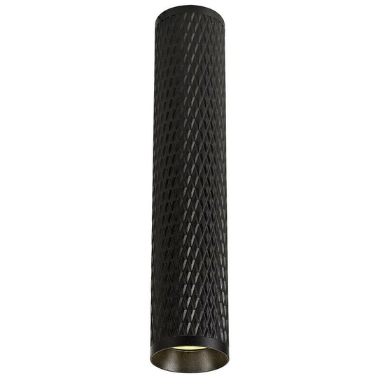 30cm Surface Mounted Ceiling Light, 1 x GU10, Sand Black - Luminosa Lighting
