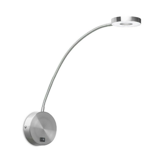 Forlight Llit - led Wall Reading Lights Satin Nickel 3.3W 4000K 133lm
