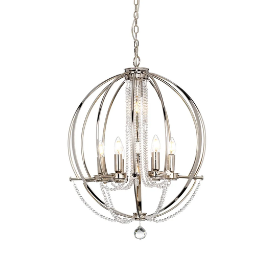 Elstead Lighting Cassie 7 Light Chandelier