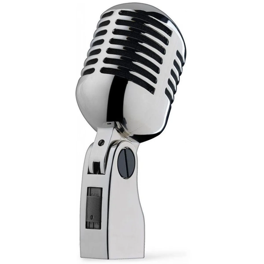 Stagg 50's Style Dynamic Stand Mounted Microphone for Vocal Pickup