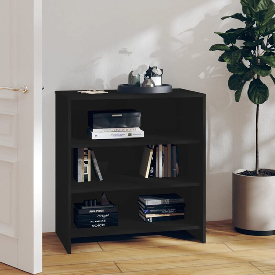 Sideboard Black 70x40.5x75 cm Chipboard