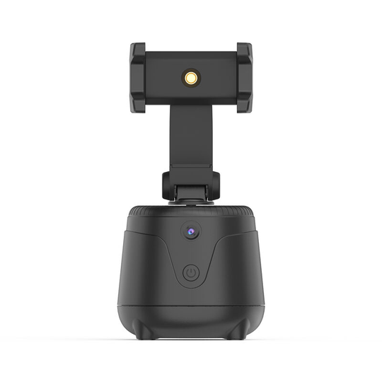 Smart Tracking Phone Holder 360° Rotation Auto Face Tracking Cell Phone Tripod Stand Gimbal No App Battery Operated for Video Shooting Live Streaming