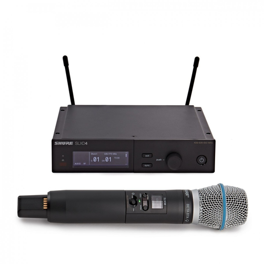 Shure SLXD24E/B87A-H56 Handheld Wireless Microphone System