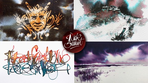 Fountain Pen Ink Art - The Basics