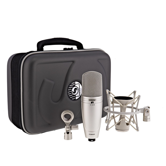 Shure KSM44A Large Dual Diaphragm Microphone