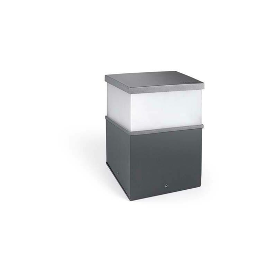 Leds-c4 Lighting - Leds-C4 Cubik - led Outdoor Pedestal Light Urban Grey IP65